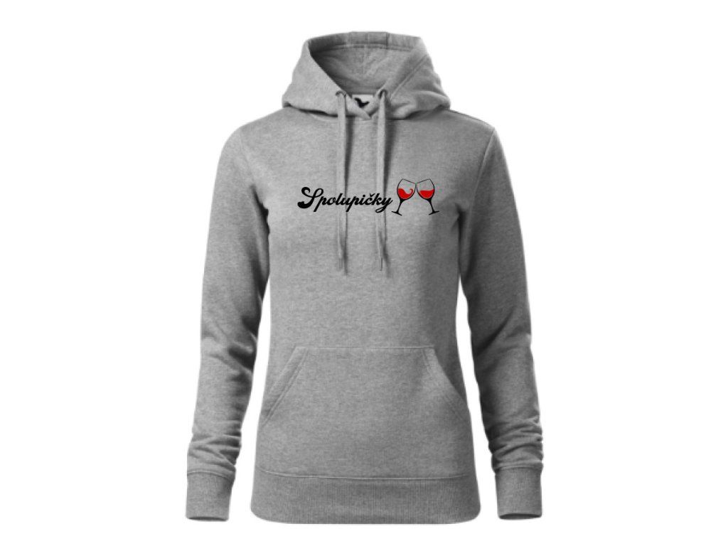 Dámská mikina Spolupičky šedá