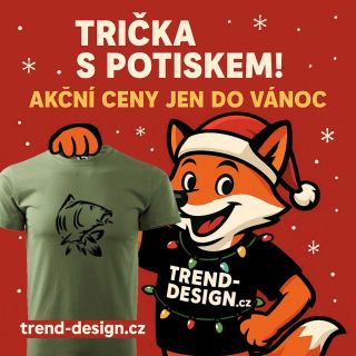 🎣🐟 Tričko s kaprem, které chytne každého! Ať už je to váš nejoblíbenější úlovek, symbol Vánoc nebo prostě rybářská...
